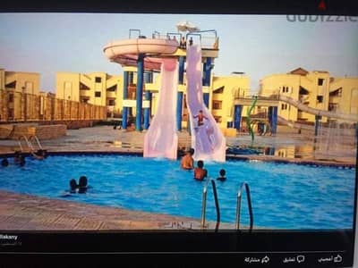 الساحل هايدي ك 58 شاليه مكيف ثلاث غرف في حديقه خاصه امام البسين مباشر