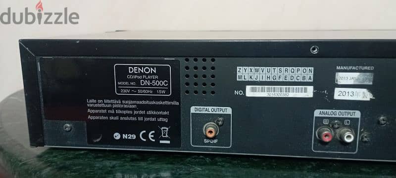 CD denon professional model DN500C 12