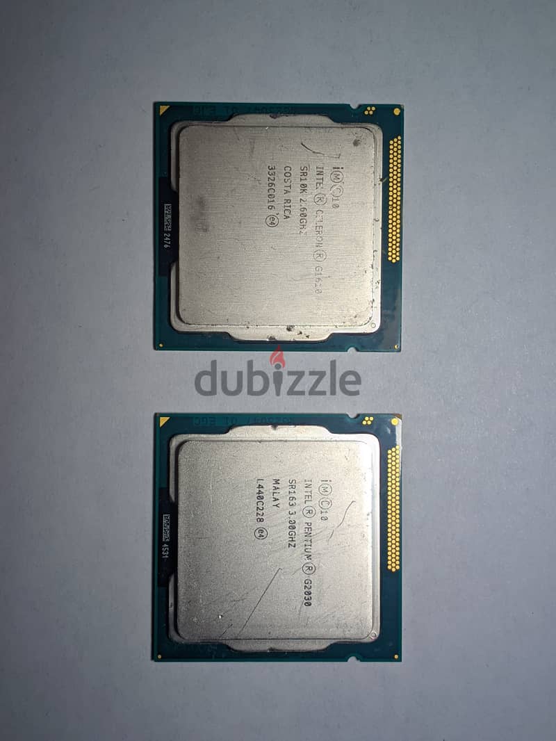 Processor Intel pentium G2030 - Intel Celeron G1610 1