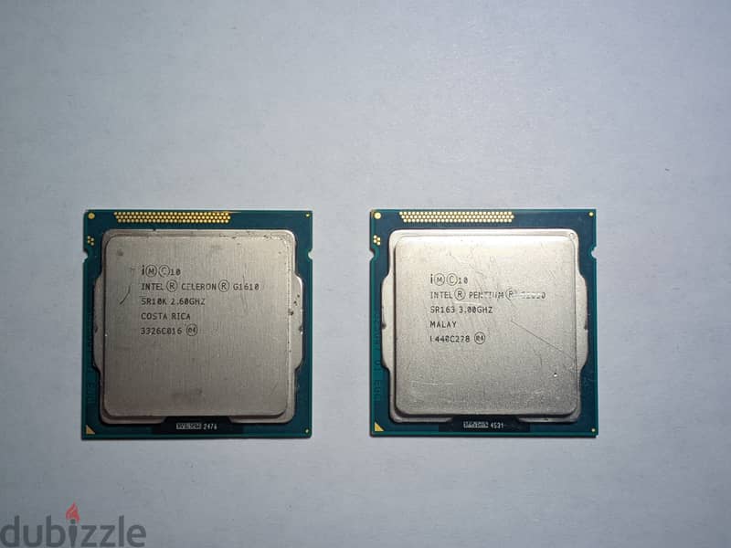 Processor Intel pentium G2030 - Intel Celeron G1610 2