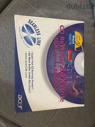 CD reader and rewriter