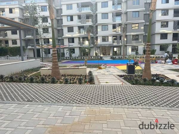 A ready to move finished apartment in badya palm hills