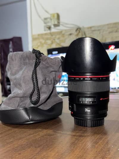 عدسة Canon EF 24mm f 1.4 USM II