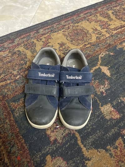 timberland original shoes  size 31 used