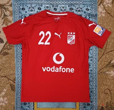 تيشيرت الاهلي الاحمر كاس العالم 2006 ابو تريكة XL