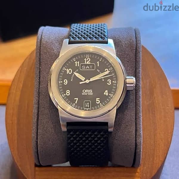 slightly used as new Oris big crown automatic day date 1