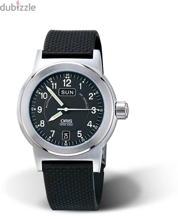 slightly used as new Oris big crown automatic day date 19
