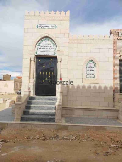 Grave for sale with an area of 60 meters, Al-Jizah Cemeteries, 6 October, first Wahat Road after MSA University, behind Osman Housing, next to the Police Aides Training Center