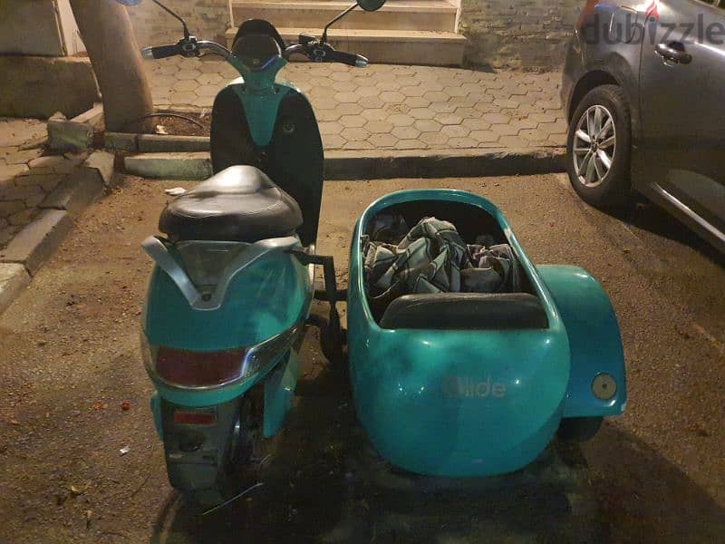 Glide G1 SideCar - Turquoise 2