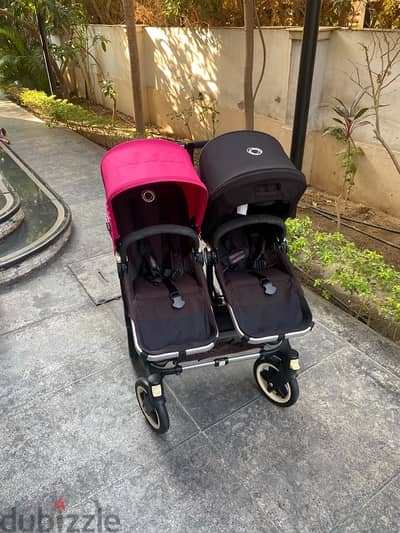 bugaboo donkey twin stroller افضل سترولر لطفلين معاً و التوأم
