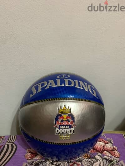 Red Bull special edition basketball spalding ball
