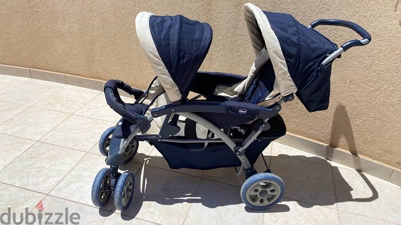 Chicco Double Stroller – Excellent Condition | From Dubai 1