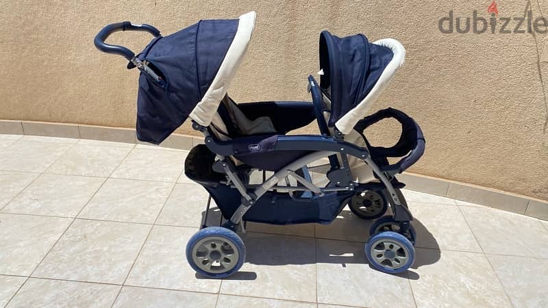 Chicco Double Stroller – Excellent Condition | From Dubai 2