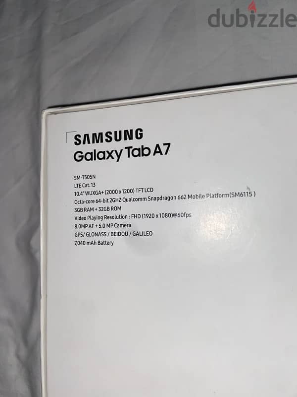 Samsung Tab A7 11