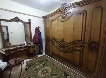 غرفة نوم دولاب ٣م ٦ ضلف زان