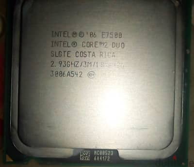 Processor Intel Core 2 Duo