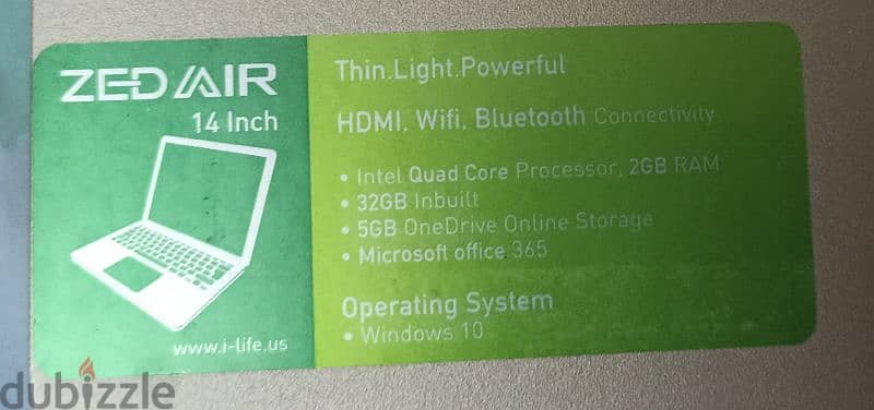 Laptop i Life ZED AIR 3