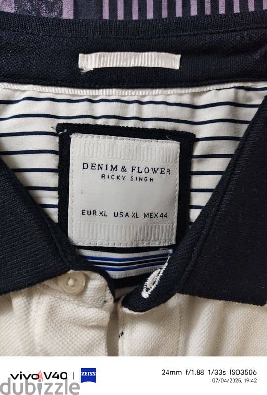 Denim&Flowers shirt 2