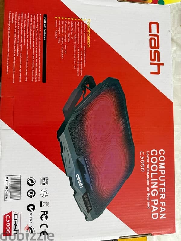 computer Fan cooling PAD 1