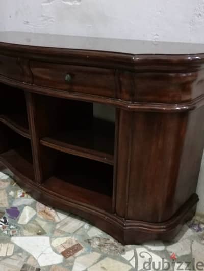 Elegant American console bookcaseمكتبةًووحدةًتلليفزيون