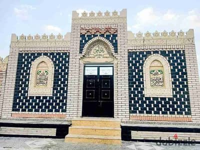 مدفن للبيع مساحه 21 متر مدافن القاهره 15 مايو طريق مايو حلوان على اول الاوتوستراد مرخص كامل البناء والتشطيب