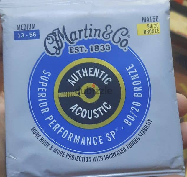 Martin Acoustic guitar strings 1