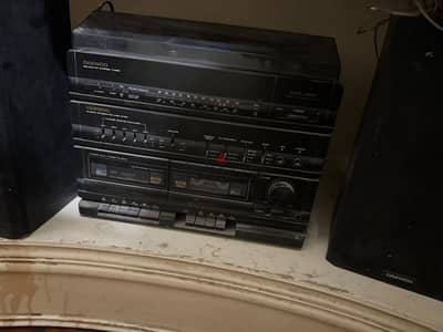 Daewoo stereo system casette radio اسطوانة هاي فاي دايو