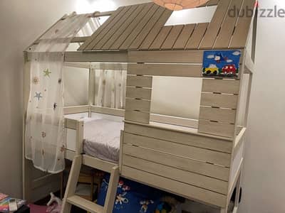 سرير من HUBfurniture شكل كوخ loft bed