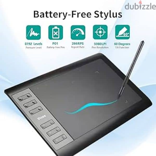 vinsa 1060 plus graphic tablet 1