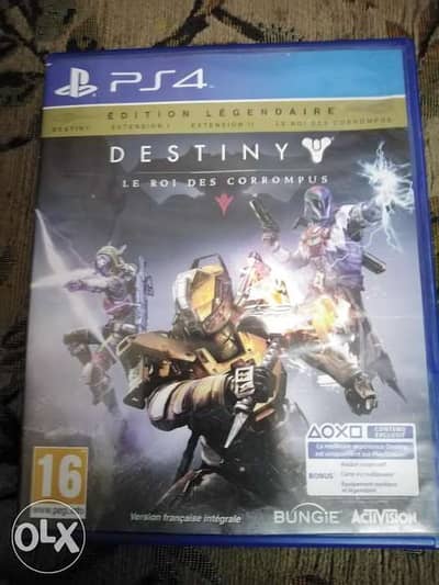 لعبة activition destiny :the taken king legendary edition