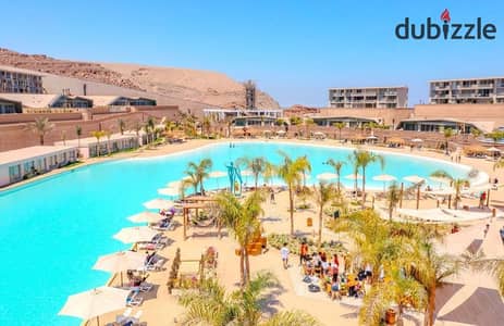 شالية بحرى للبيع بالتقسيط على 15 سنة فى المونت جلالة - العين السخنة