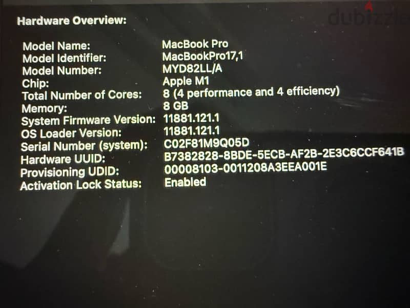 MacBook Pro M1 13.3” 5