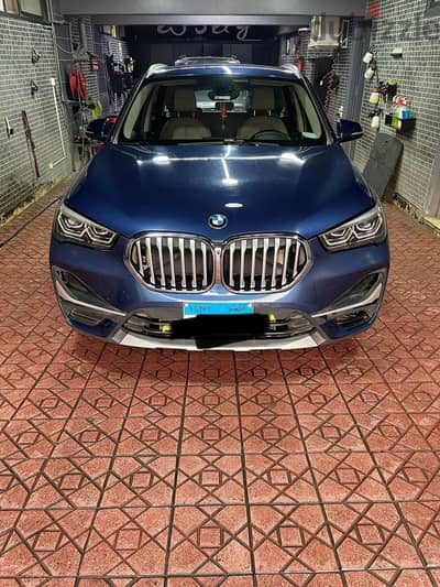 BMW X1 2021 sDrive18i – Blue – Excellent Condition