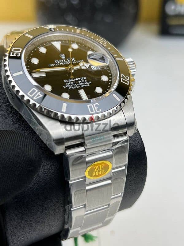 New Rolex Submariner Black dial 41m Super Clone Replica 2