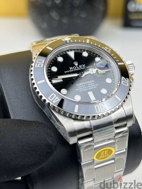 New Rolex Submariner Black dial 41m Super Clone Replica 3