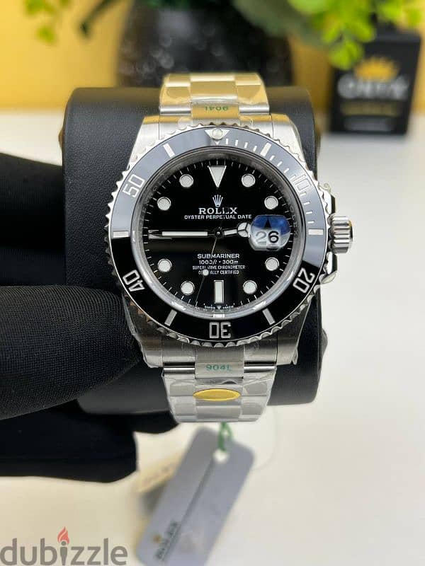 New Rolex Submariner Black dial 41m Super Clone Replica 5
