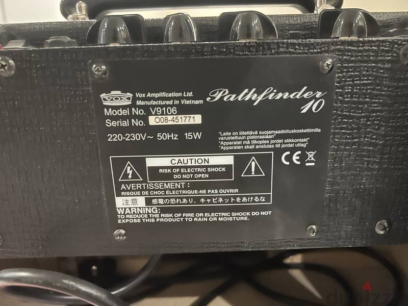 Vox amplifier 3
