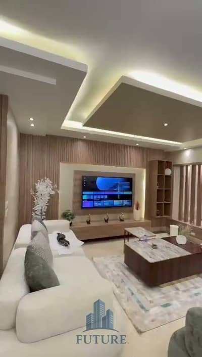 شقه للايجار مفروش سوبر لوكس بالمهندسين بتفرعات نادي الصيد