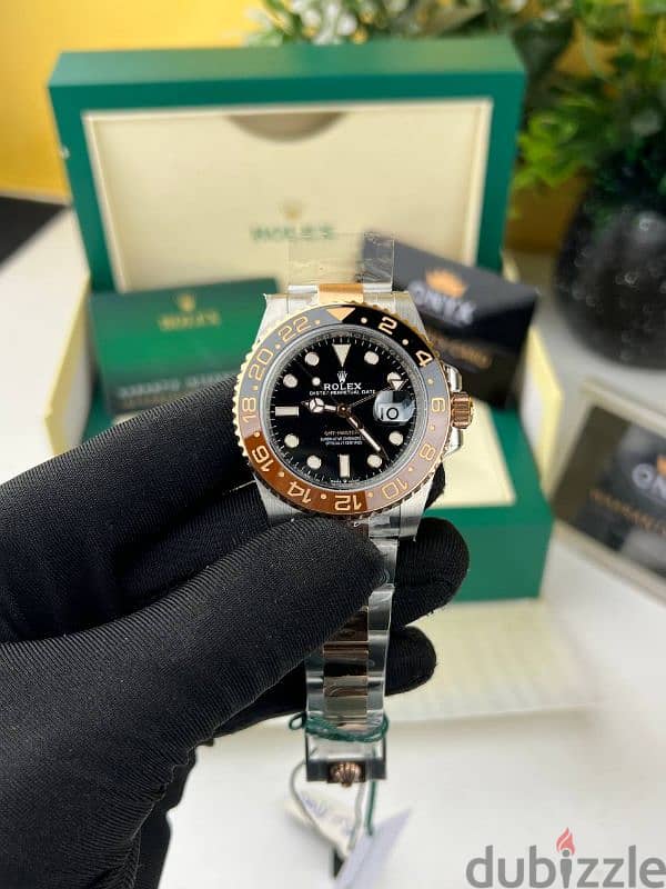 Swiss Rolex GMT Root beer Super Clone Replica 1
