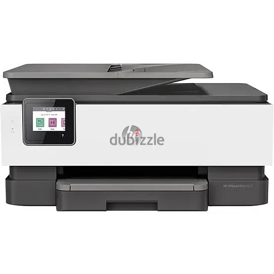 طابعة hp office jet pro 8023  مستخدمتهاش غير اسبوع جدية بكل الامكانيات