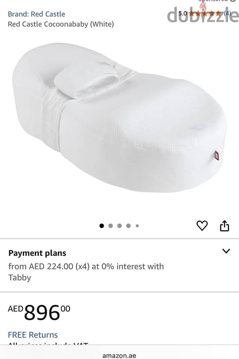 Red Castle Cocoonababy (White) 1