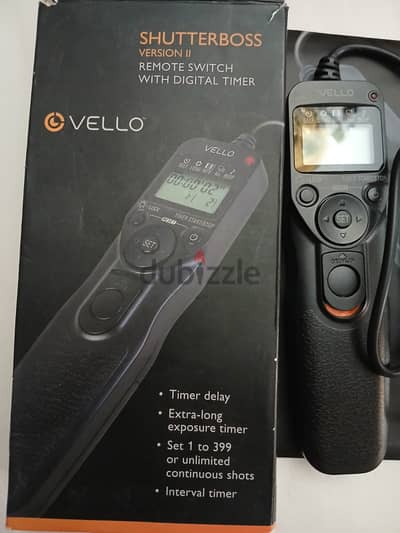 Vello ShutterBoss II Timer Remote Switch for Cameras with Canon 3-Pin