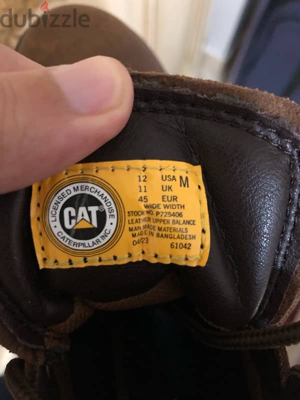 جزمه safety CAT 45 4