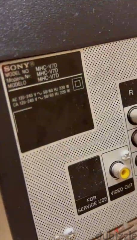 SONY MHC-V7D 3