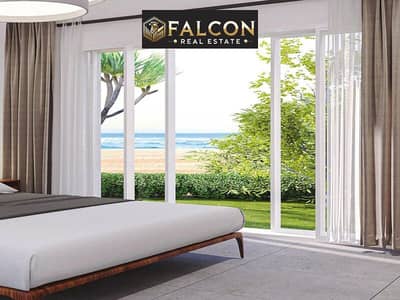 For sale, a chalet with a fantastic view, first row on the lagoon, with a down payment of 1.2 million in Hyde Park, North Coast