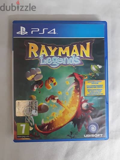 اسطوانة العاب بلاى ستيشن ps4 & ps5 cd  رايمان Rayman