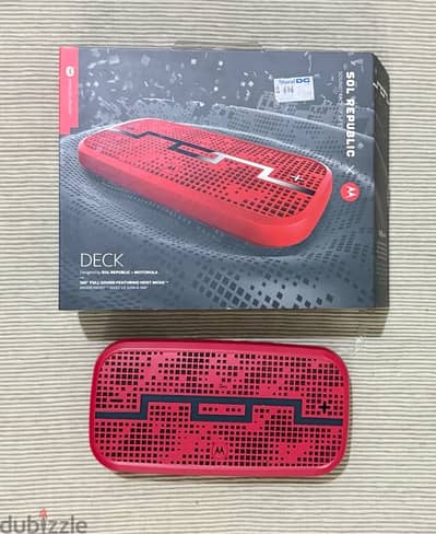 Motorola X Sol Republic Deck Bluetooth NFC Wireless Speaker
