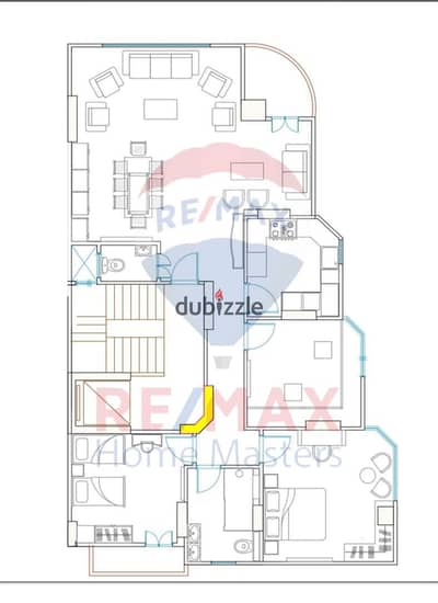 Apartment for sale in Mansoura - Al-Mashaya with a Nile view