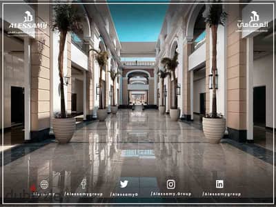 Clinic for sale in Open Air Mall Madinaty 22m installment over 10 years old contract