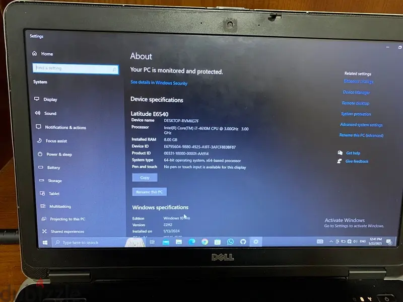 dell e654064991291989122125